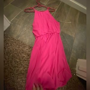 Hot Pink Dress from Dillard’s